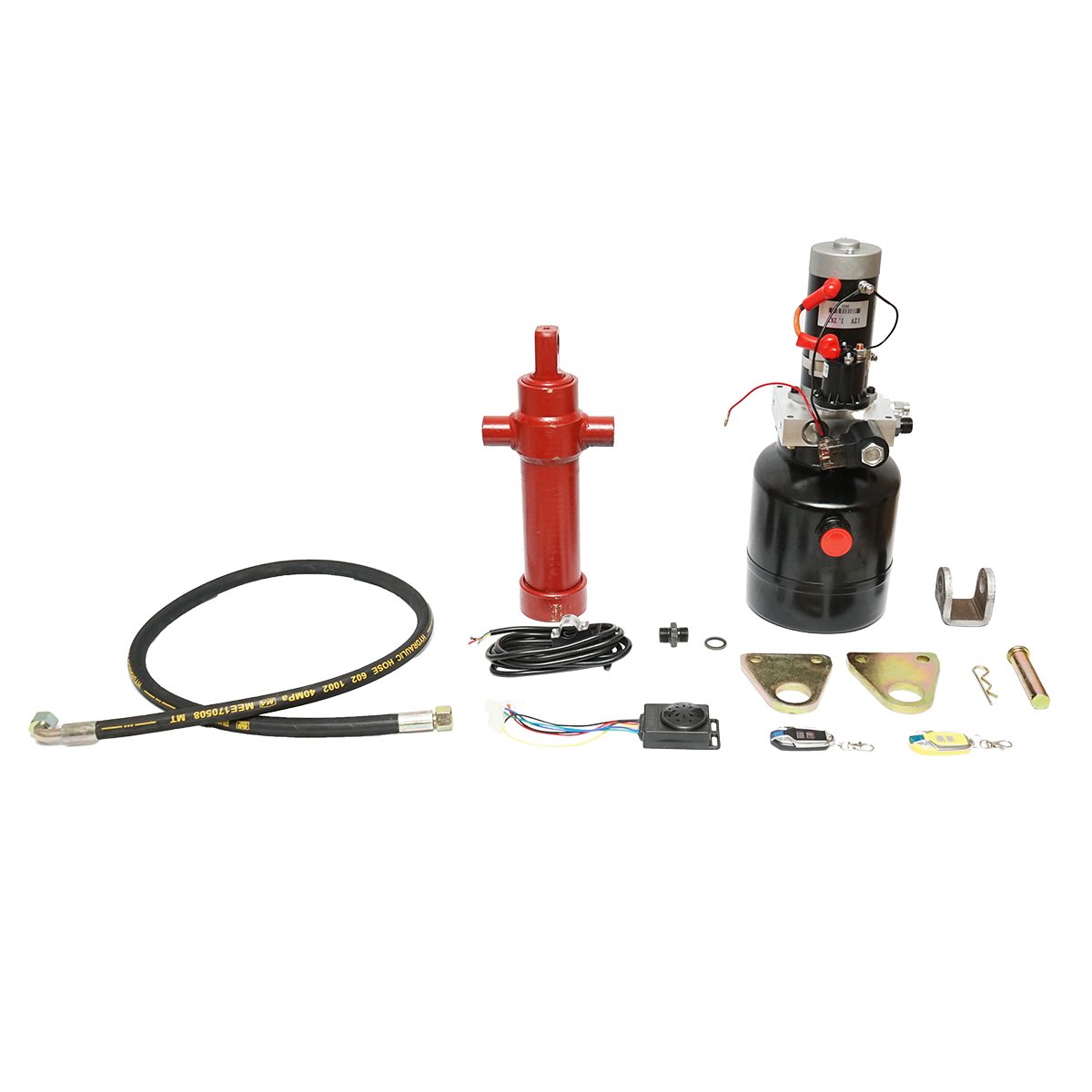 Kit hidraulic basculare 2 tone cu telecomanda wireless 12V/1.2KW